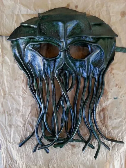 Маска Cthulhu кожа kozhanyemysli