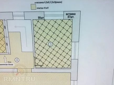 Майсторски клас за поставяне на подовите плочки с изместване