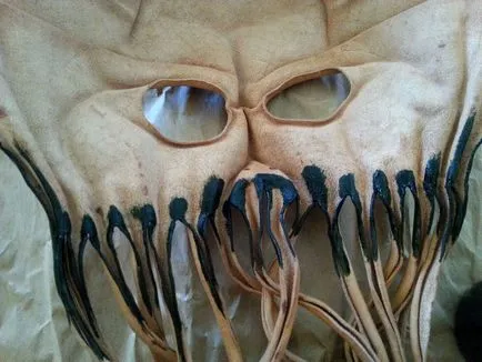 Маска Cthulhu кожа kozhanyemysli
