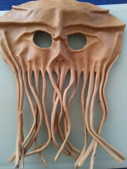 Маска Cthulhu кожа kozhanyemysli