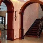 Арки междустайни дървени с ръцете си (снимка)