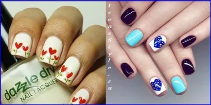 Модни Nails с сърца 2016 стилни идеи снимки новини