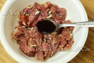 Месо корейски рецепта със снимка (на корейски) Месо на корейски рецепта със снимка