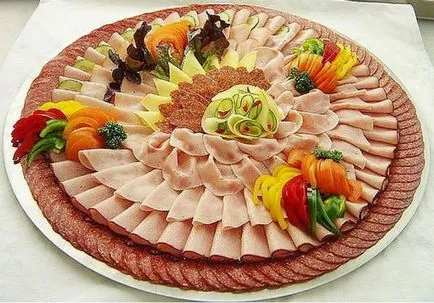 Месо и колбаси рязане, снимки