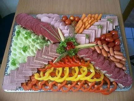 Месо и колбаси рязане, снимки