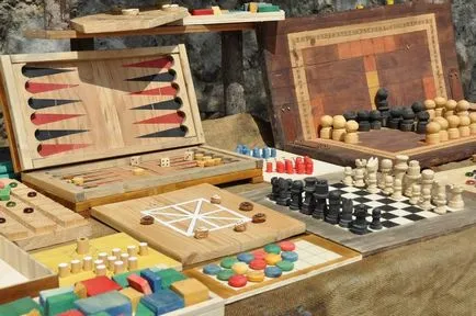 Табла дълги, къси, правила на играта