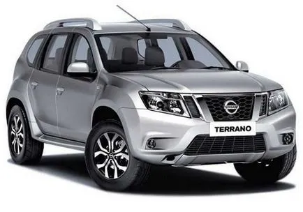 Nissan Terrano и Reno Daster сравнение характеристики тест устройство (тест устройство) Nissan Terrano и Рино Daster характеристики за сравнение тест драйв