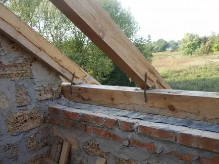Покривни летви с ръцете си