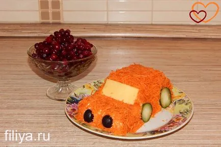 100 Салата украса снимка красива декорация салата