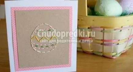 Картички за Великден с ръцете си (карти за Великден с ръцете си) Картички за Великден с ръцете си