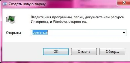 Защо Opera не е открита и не работи (начало) Защо Opera не е отворена и не започнете