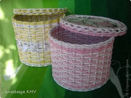 Кошничарство хартия за начинаещи майсторски клас с видео