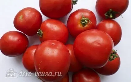Доматите от собствената си сок за зимата рецептата със снимка - стъпка по стъпка за готвене