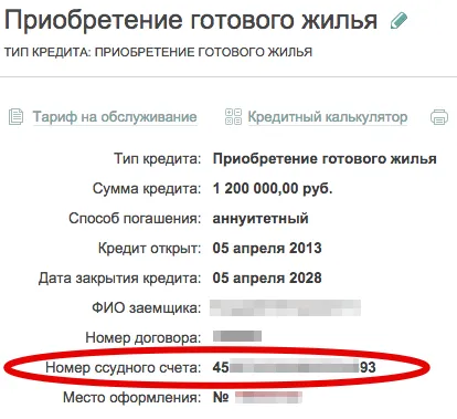 Обърнете заем на Сбербанк Online (клон мрежа) Обърнете заем на Сбербанк онлайн