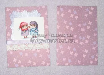 Паспорт покривка в Scrapbooking техника, майстор - клас със стъпка по стъпка снимки