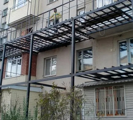 Разширяване на балкони инструкции стъпка по стъпка, изграждане на портал