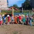 Развлечения в първата по-млада група на 