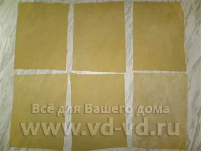 рецепта тесто за лазаня, снимка рецепта за кори, всичко за вашия дом