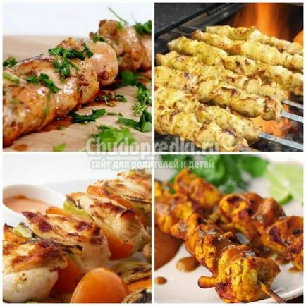 Рецепта Пилешки шишчета, вкусно, бързо и лесно