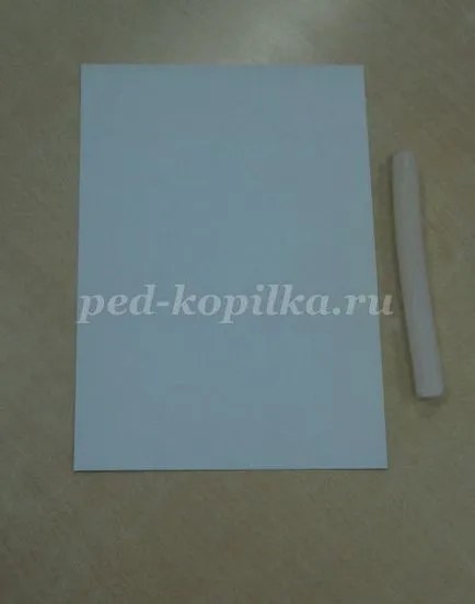 свещ рисунка в детската градина