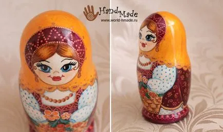 боядисани матрьошка