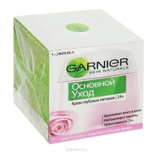 Серия и кремави линии за лице Garnier и как да се прилагат