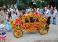 Парадът на пътнически вагони
