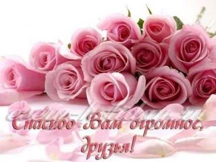 Благодаря за поздрави за рожден ден за статута на
