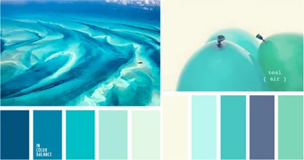 Комбинацията от тюркоаз, lookcolor
