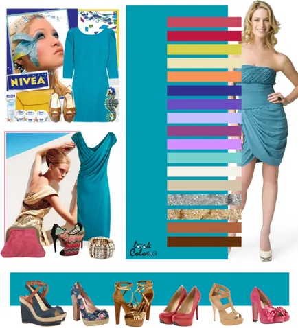 Комбинацията от тюркоаз, lookcolor