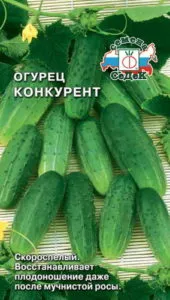 Сортове краставици оранжерии