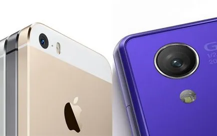Сравнете Sony Xperia z1 срещу Apple Iphone 5s - малък преглед тест