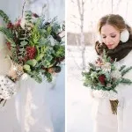 Зимни сватбени идеи за фотосесии, сватбена фотосесия през зимата на улицата Фото идеи за снимката, и не само