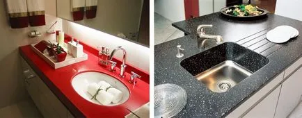 Плотове от изкуствен камък със собствените си ръце за кухня и баня (камък) Плотове от изкуствен камък със собствените си ръце за кухня и баня
