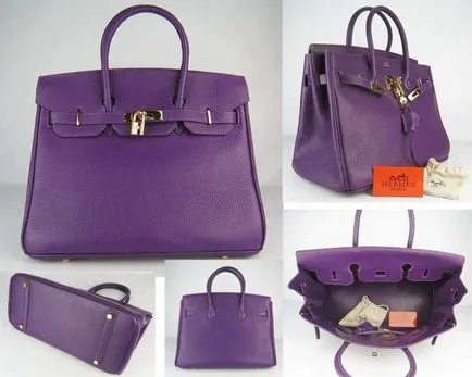 Birkin Bag снимка, история, да се направи разграничение на копие от оригиналния Бъркин чанта