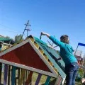 Tangram с ръцете си