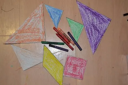 Tangram с ръцете си