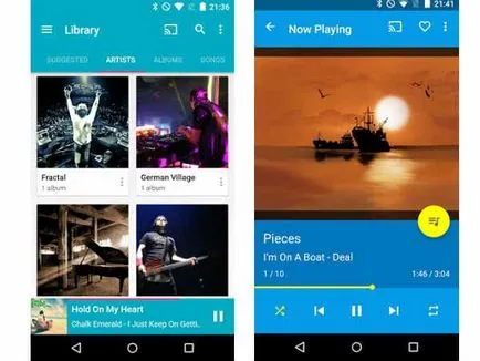 Топ 10 най-добър музикален плеър за Android