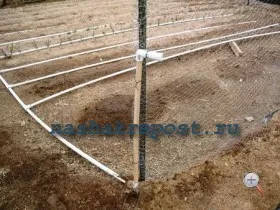 Устройството за капково напояване на картофени ръце ръце