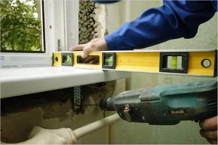 Инсталиране на PVC первази с ръцете си 1