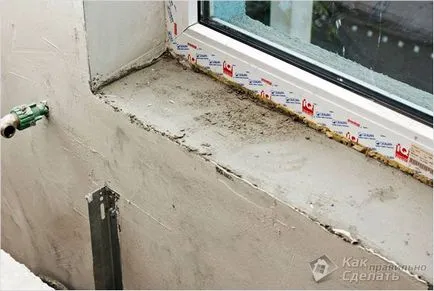 Инсталиране на пластмаса перваза на прозореца със собствените си ръце - Монтаж на PVC перваза на прозореца (перваз) Инсталиране на пластмаса перваза на прозореца със собствените си ръце - инструкции за монтаж PVC подпрозоречни первази