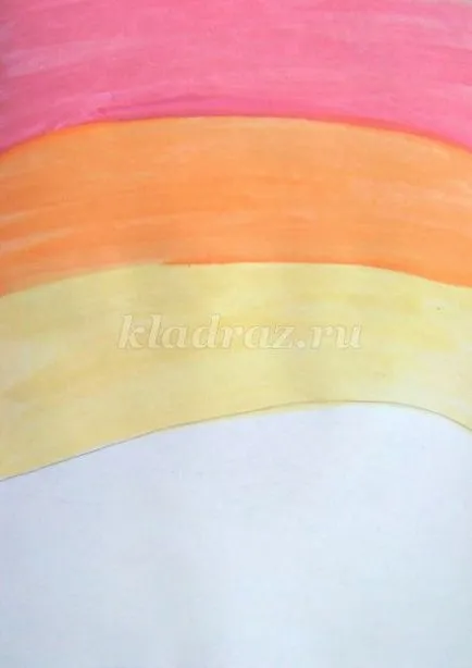 Пролетен пейзаж гваш