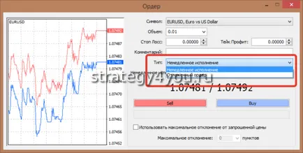 Чакащи поръчки в MT4 и как правилно да се инсталира