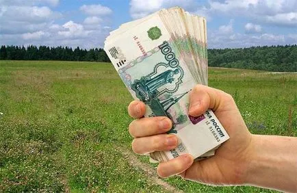 Обратно изкупуване на земя от наем в политиките за собственост, цената на