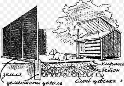 Aviary за кучета със собствените си ръце - как да се изгради най-правилното