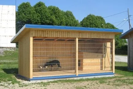 Aviary за кучета със собствените си ръце, снимка, как да се направи (им) Aviary за кучета със собствените си ръце, снимка, как да се направи