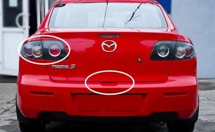 Всички рестилизирана Mazda 3 преди и след