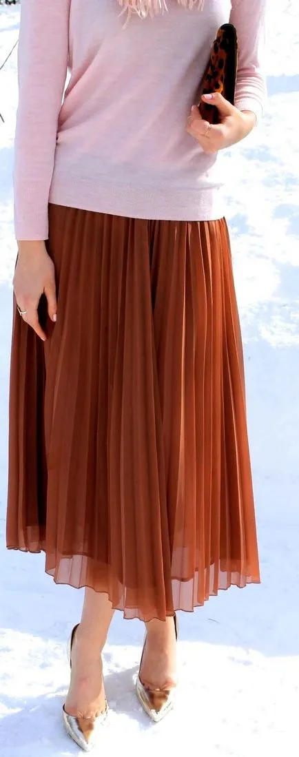 Плисирана пола, плисирана пола
