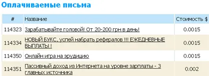 Печалбата на wmmail