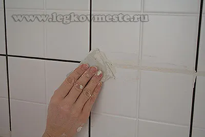 Циментовият разтвор фуги